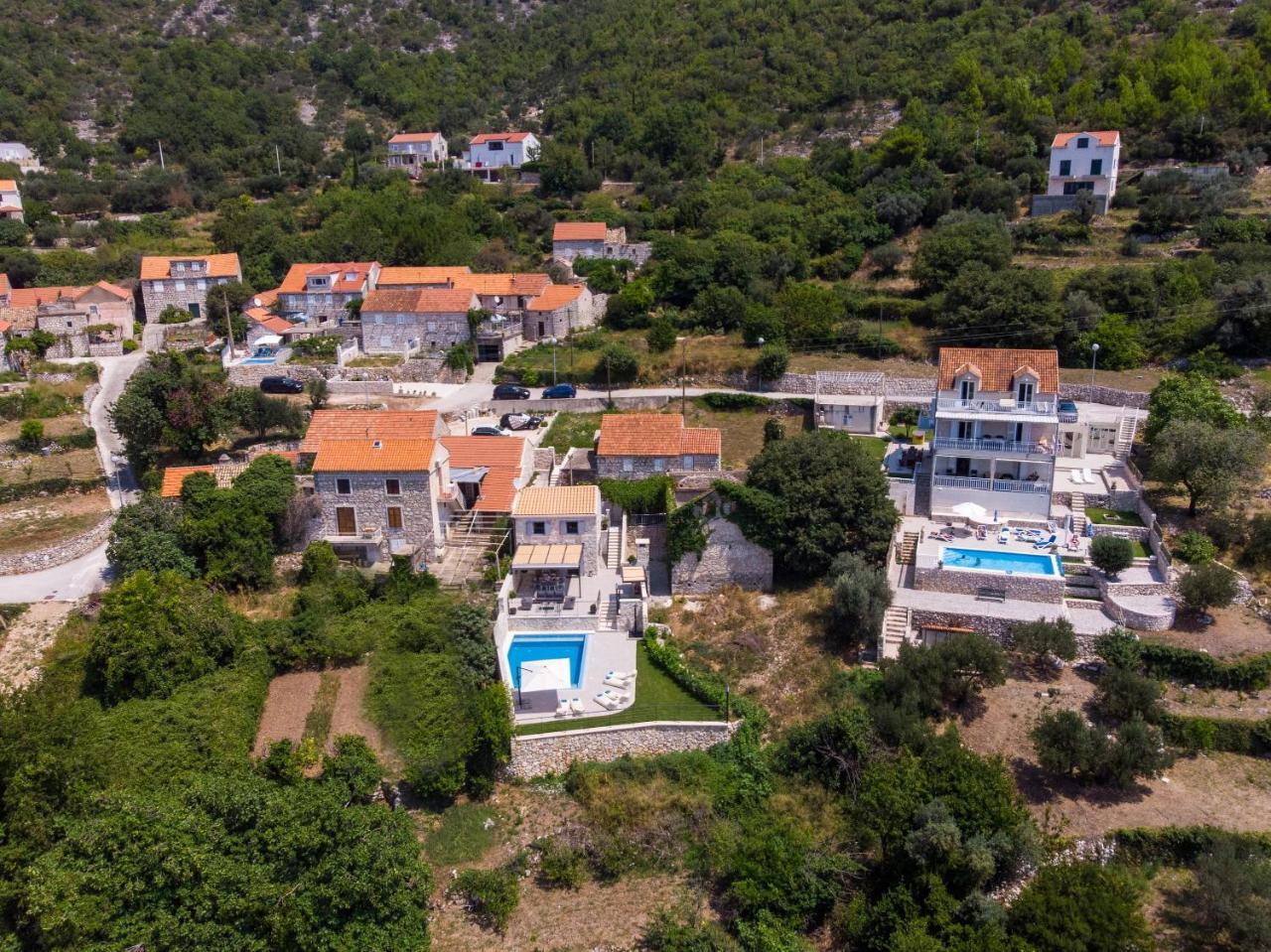 Mariva Exclusive Villa Brsečine Buitenkant foto